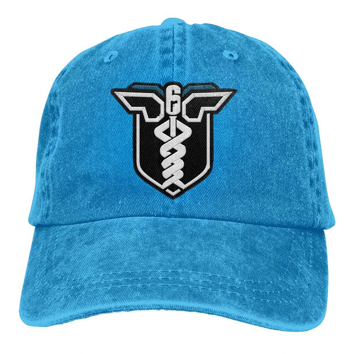 Doc Rainbow Six baseball cap Peaked capt sports unisex outdoor custom rainbow six border R6s anti-terrorism game cap W241225