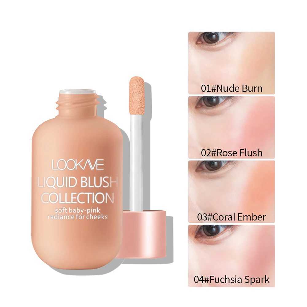 4 Color Mini Bottle Liquid B Natural Brighten Cheek Skin Tone Makeup Rouge Pigmented Professional Contour Shadow CosmeticsXJ241225