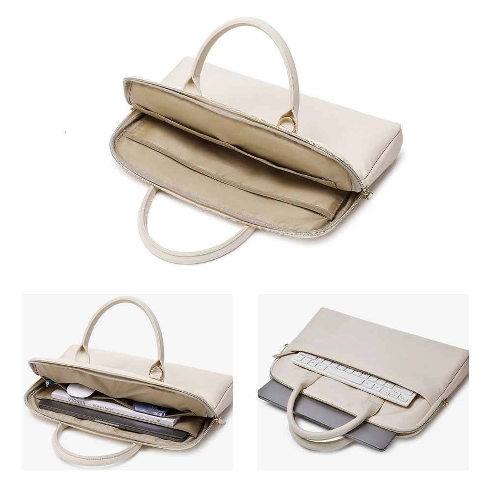 Fashion laptop bag Waterproof office Slim Notebook messenger Briefcase tote laptop bags for Women 241225