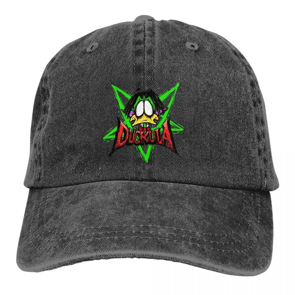 Count Duckula Cartoon Multi Color Hat Peaked Womens Hat Music Retro Personalized Visual Protective Hat W241225