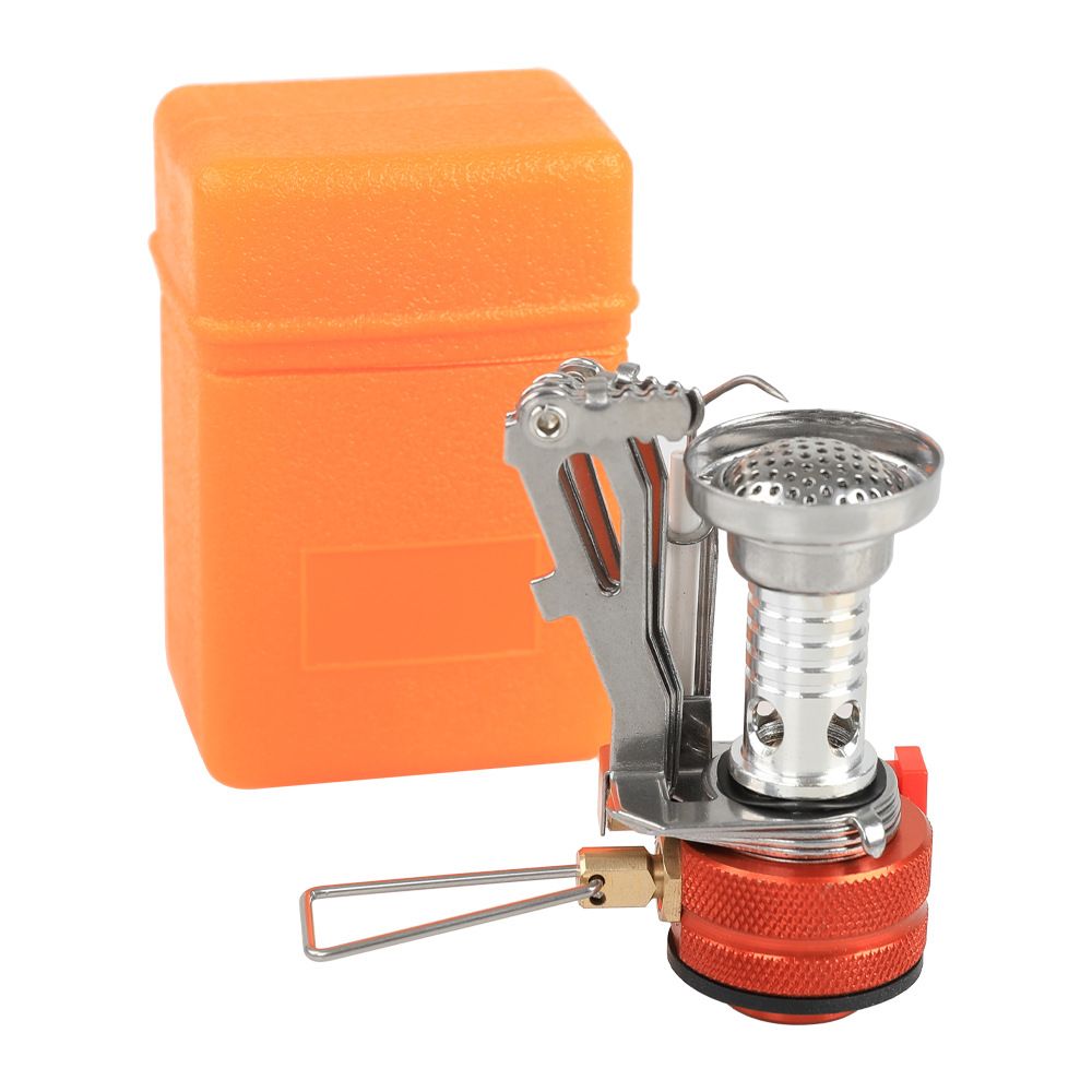 Outdoor hiking portable Backpacking Camping Gas Stove Windproof Mini Gas Cooker