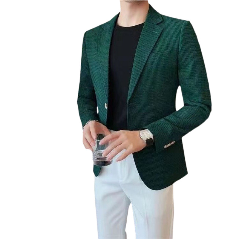 3681 Men's Autumn Casual Trendy Suit Jacket - Comfortable & Stylish Outerwear