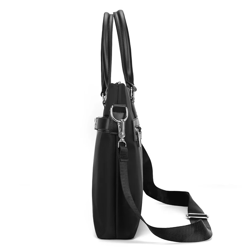 Business Style Men Handbag Bag Briefcases High Quality Nylon Man 14 Laptop Bag Large Capacity Men Briefcase Shoulder Bags Bolsa 241225