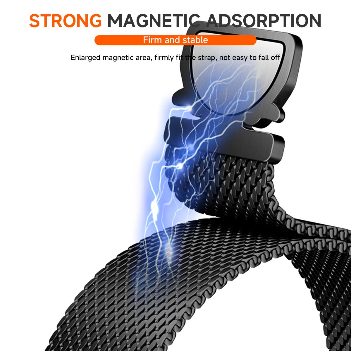 Milanese Magnetic Strap For Huawei Watch Fit 3 Statinless Steel Bracelet SmartWatch Wristband For Huawei Watch Fit3 Metal Band 241225