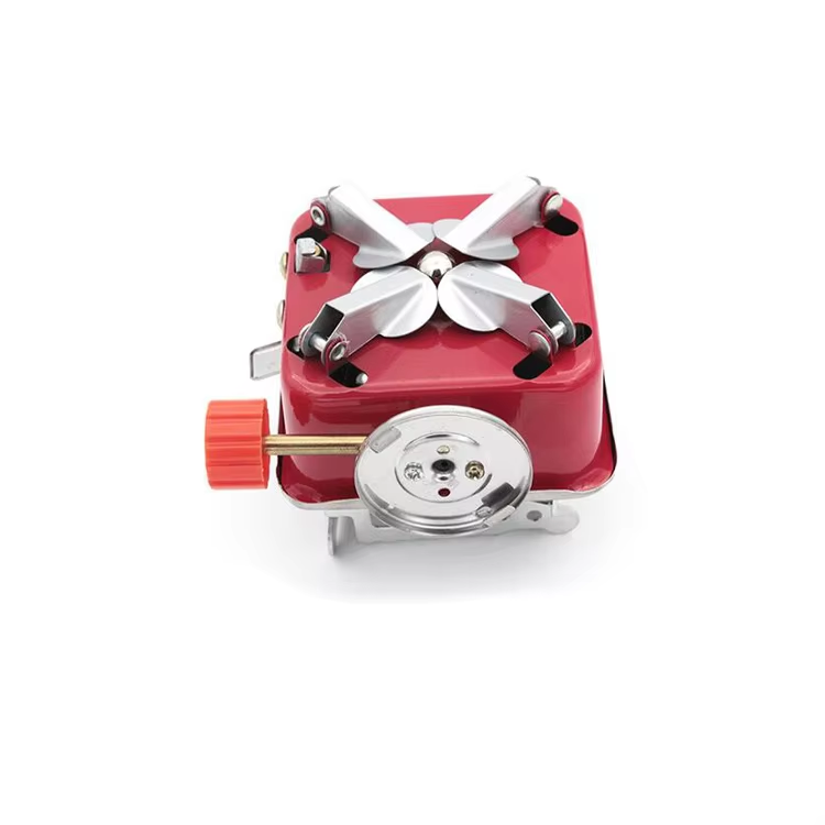 high quality square camping portable butane gas stove outdoor mini gas burner
