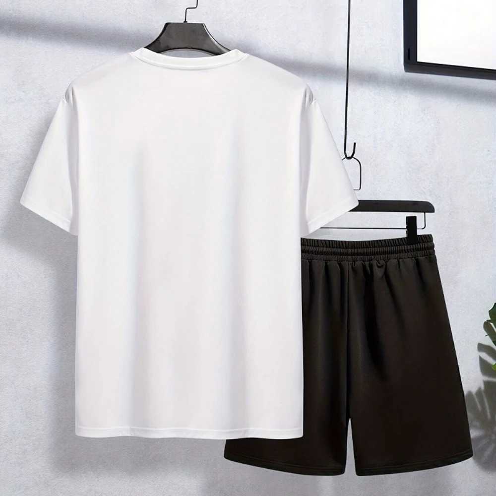 Clothing Sets Summer Baby Girls Clothes Set Fashion Letter Printed Short Sleeve T-shirts and Shorts 2pc Children Boy Top Bottom Hip Hop OutfitY2412257