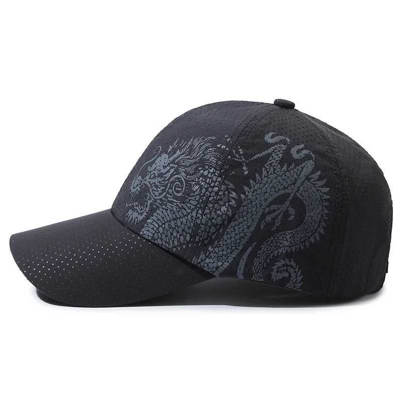 Home>Product Center>Chinese Loong Totem Baseball Cap W241225