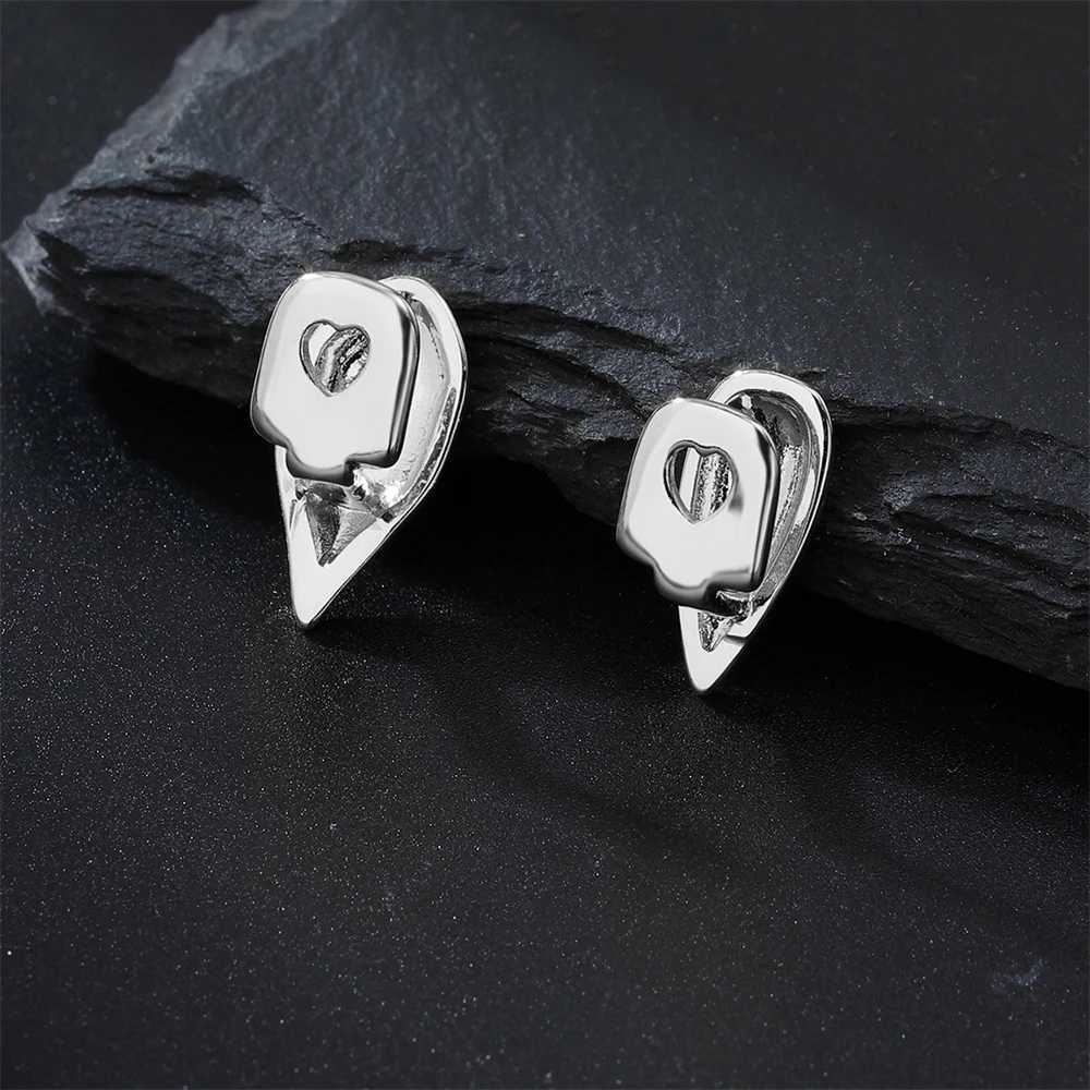 1Pcs Hip Hop Single Grillz Teeth For Men Women Gold Silver Color Copper Halloween Vampire Cosplay Grills Teeth Jewelry Gift XJ241225