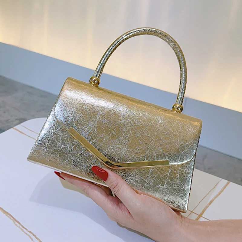 High Quality Silver Evening Handbag Sparkling Party Clutch Evening Bag Small Bridal Wedding Wallet Womens Cross Cocktail Ball T241225