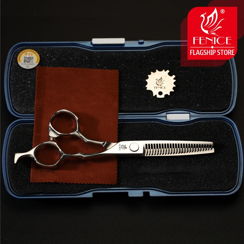 Fenice vg10 6 inch Professional Hair Scissors Set Barber Scissors Shears Set Hairdressing Cutting Scissors 241225