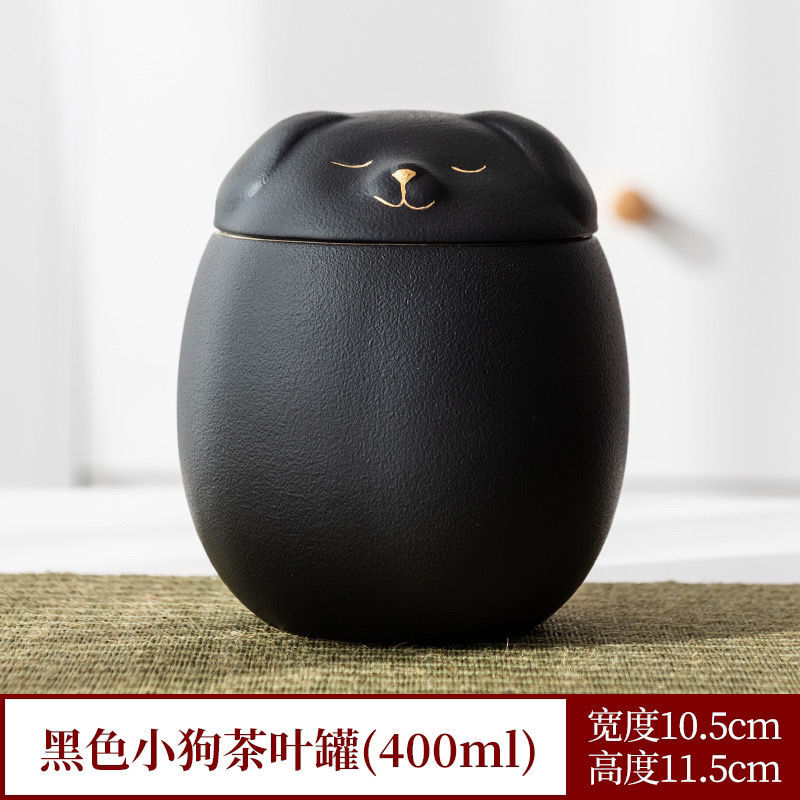 Pet dog Urn Ashes dog Shape Memorial Cremation Urns Handcrafted Black Decorative Urns For Funeral dog Urn dog Memorial