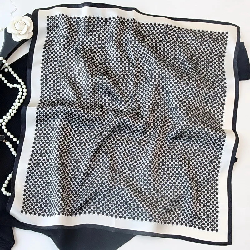 Mens faux Pure Real Silk Scarf Geometric Neck Ties Scarves Male Soft Kerchief Boho Square Neckerchief Wraps Ascot Pocket 20.86 241225