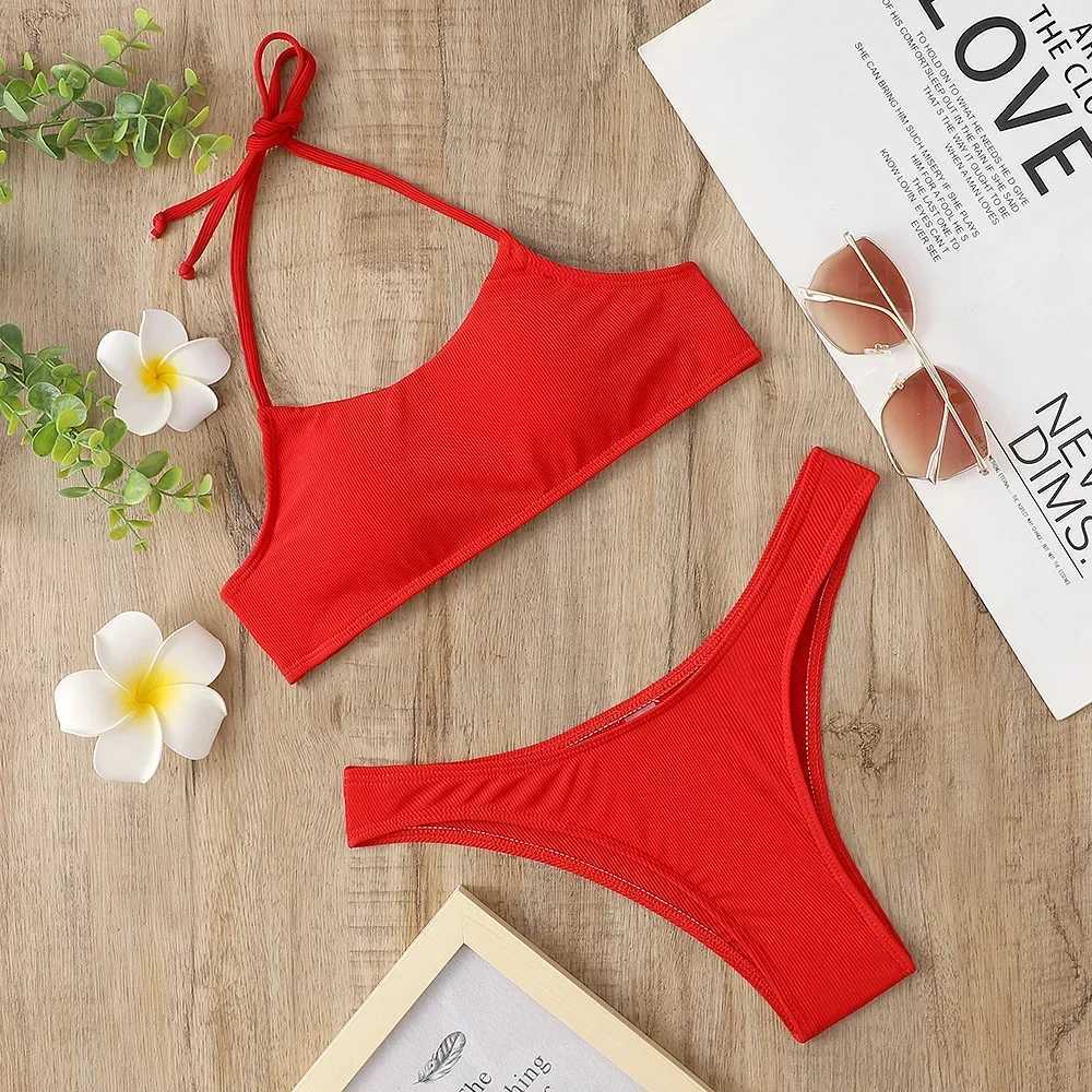 Brazilian bikini swimsuit set for women classic beach bikini sexy set 20224NewW241225