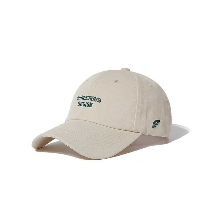 Letter Embroidered Cotton Baseball Hat Mens Adjustable Truck Driver Gorilla Neutral Hip Hop Foot Cap Summer Outdoor Sunscreen W241225