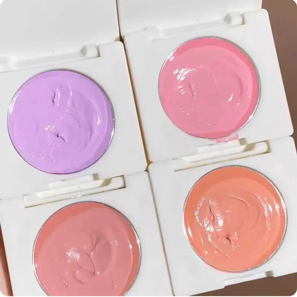 LEEMEMBER Milk Factory Milk Cream B Palette Creamy Frosting Nude Natural Cheek Bronzer Delicate Pigment Brighten Face MakeupXJ241225
