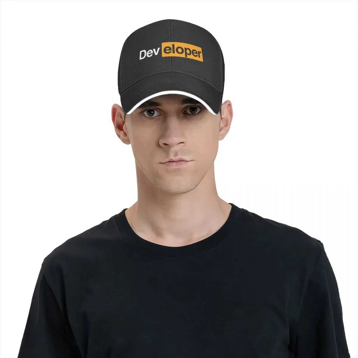 Developer Software Encoder IT Programmer Geek Sunprotection Hat Sun Visor Hip Hop Hat Cowboy Hat Peaked Hat W241225