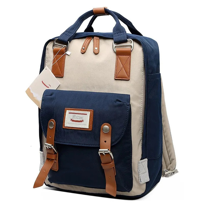 Fashion Women Backpack Large Capacity Waterproof Rucksack For Girls Boys 14 Inch Laptop Back Pack for College School Work 241225
