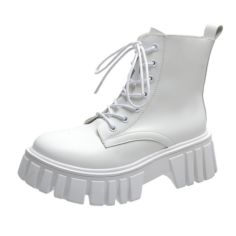 Lace Ddmywed Thick Up Martin Women Autumn And Winter Version Leather Faced Boots Comfortable Soft Soled S Midsole Chinese Brand Shoes F Ddmysaturn
