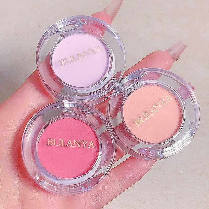 Monochrome Soft Matte B Highlighter Orange Peach Pink Natural Red Rouge Cheek Purple Blue Nude Makeup Face BrighteningXJ241225
