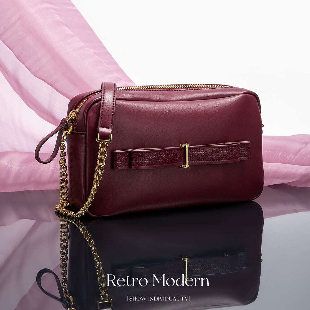 Women's Bags Handbag Fashion Classic Retro New Square Chain Business Commuter Solid Color Women's Shoulder Bag