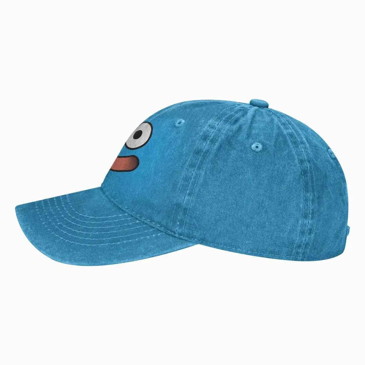 Summer Cap Sun Visor Slime Face Hip Hop Caps Dragon Quest Dragonlord Game Cowboy Hat Peaked Hats W241225