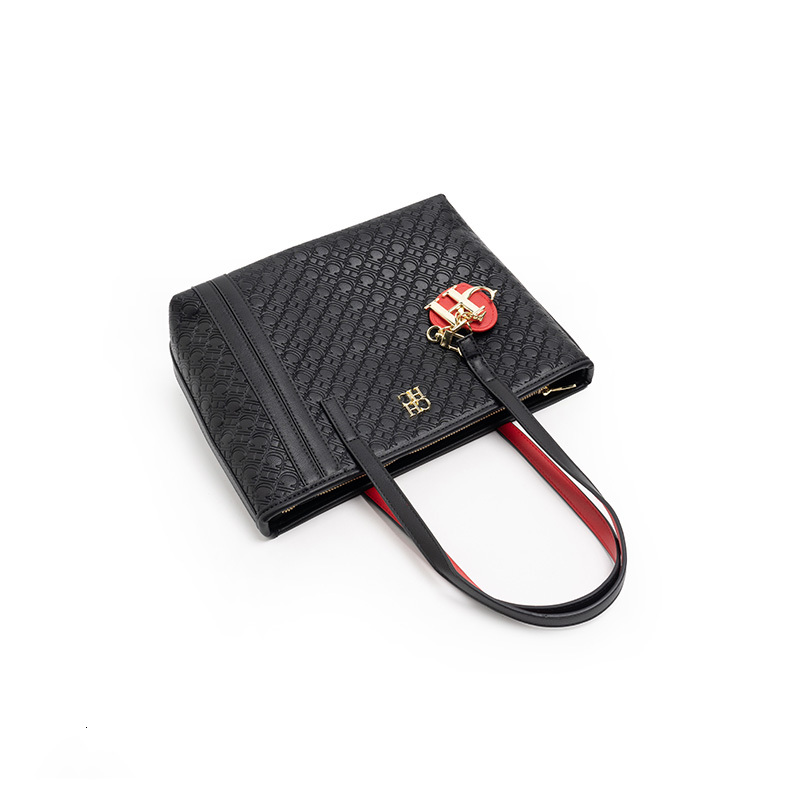 Designer Hot Shoulder Bags: CH Tote Pure Color Large Capacity Women's New Crossbody Bag With Letter Printing - Versatile Daily Style
