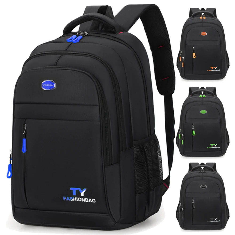 Leisure multi-layer zipper large capacity travel backpack stylish mens and womens backpack business computer backpack-ll 241225