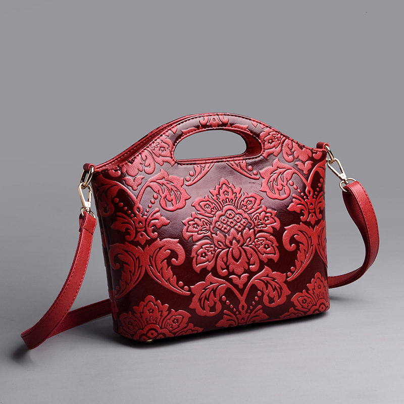 MOTAORA Women Leather Shouder 2024 New High Quality Chinese Style Tote Bags Vintage Emed Handbag ral Retro Bag Ladies