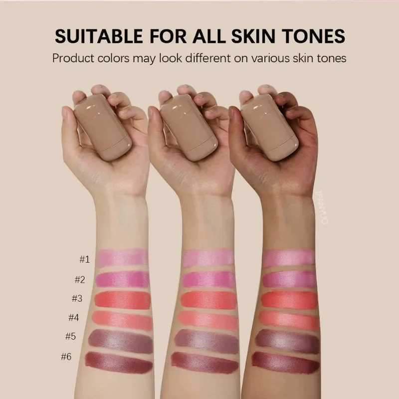 Cheek Contour Cream B Stick 3-in-1 Cheek Lip Tinted Brighten B Cream Ber Cosmetic Natural Lasting Creamy Rouge StickXJ241225