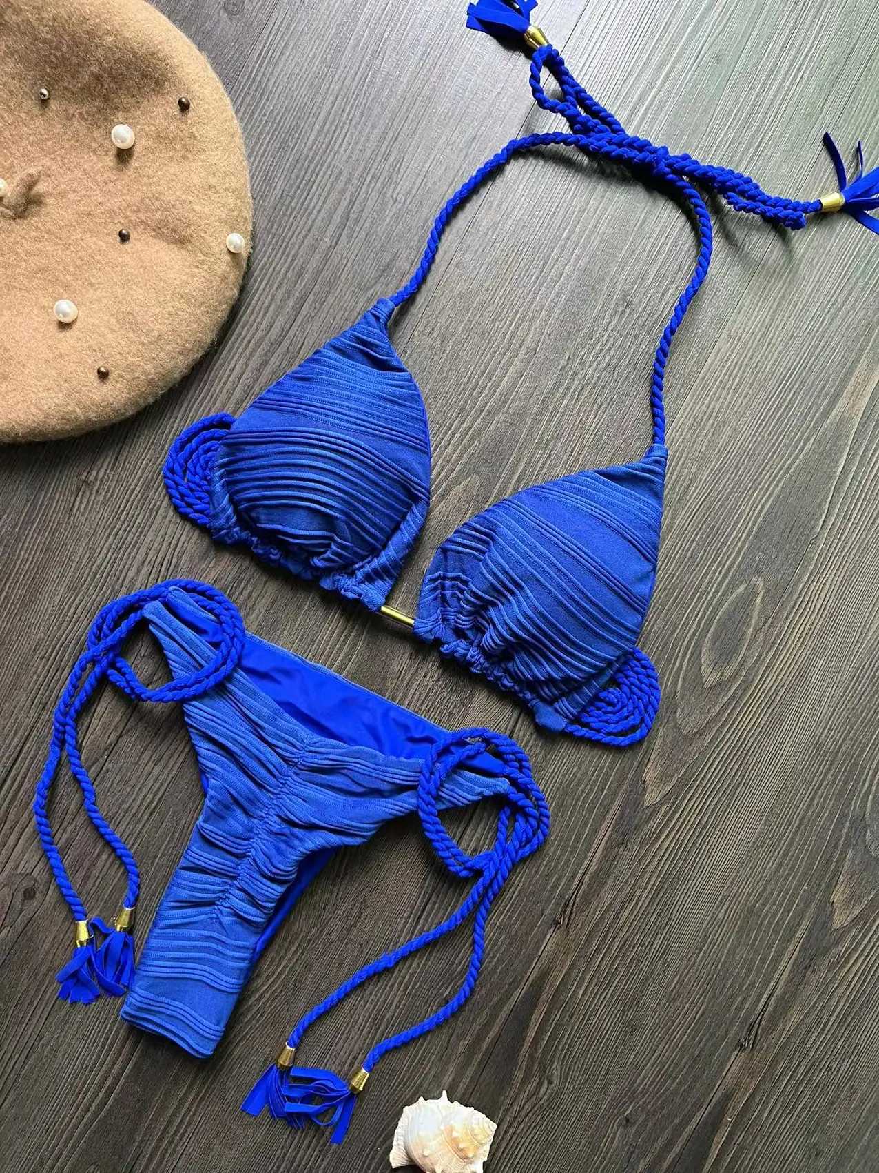 RUOTONGSEPT sexy bikini set 2024 swimsuit womens swimsuit push up thong Brazilian swimsuit beach swimsuit bikini swimsuitW241225