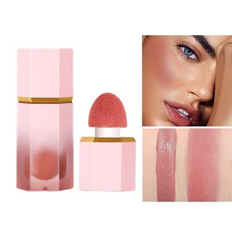 Cheek Liquid B With Cushion Liquid Illuminator Face Highlighter Long Lasting Natural Skin Tint Face B Wand Creamy BXJ241225