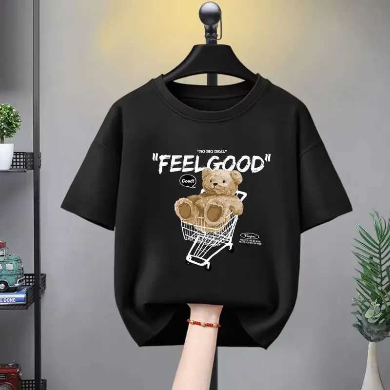 Clothing Sets Summer Baby Boy Clothe Set Children Cartoon Bear Printed Tshirts and Shorts 2 Pieces Suit Kid Top Bottom Outfits TracksuitsY2412258SXY