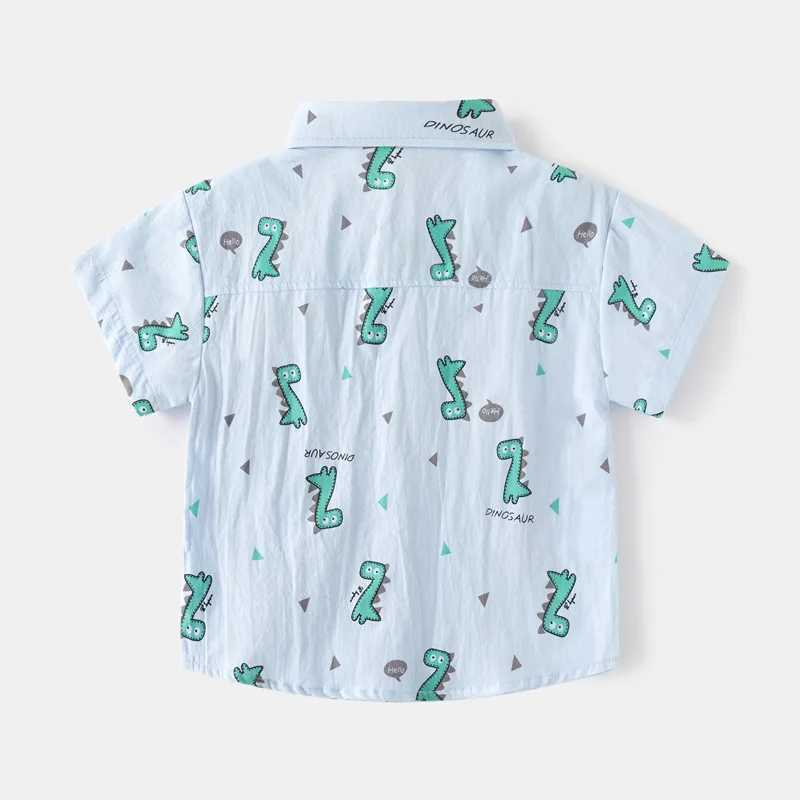 Childrens Summer Polo Shirt Tops for Boy New Clothing Short Sleeve Top Wear Kids CostumesXJ241225