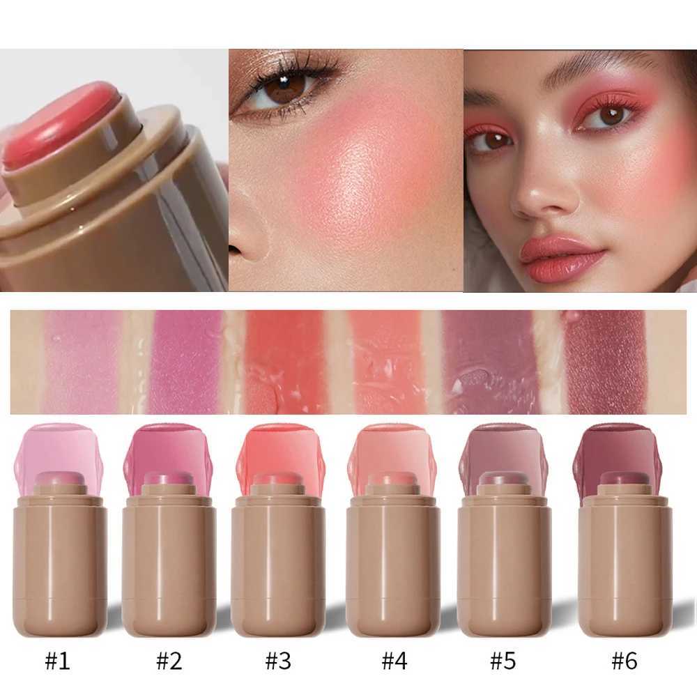 3-in-1 B Cheek Lip Tinted Moistured B Stick Waterproof Easy Color Rouge Silky Smooth Ber Cream Contour MakeupXJ241225