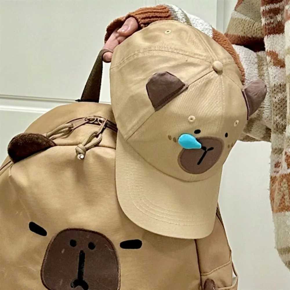 Hot Capybara baseball cap golf cap unisex summer outdoor couple truck cap UV resistant sun protection cap breathable Peaked cap W241225