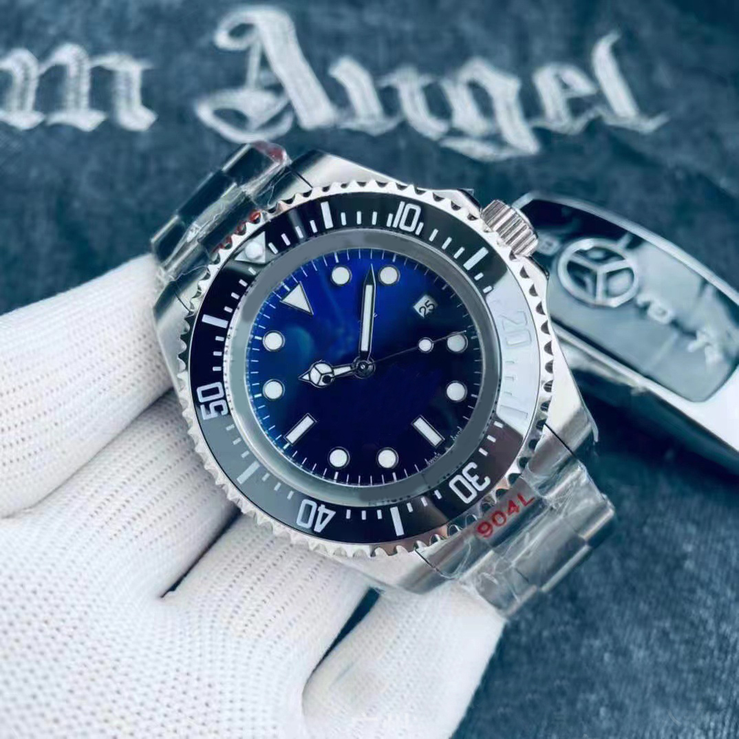 designer watches men automatic mechanical watches luminescent stainless steel bracelet watches sapphire with box