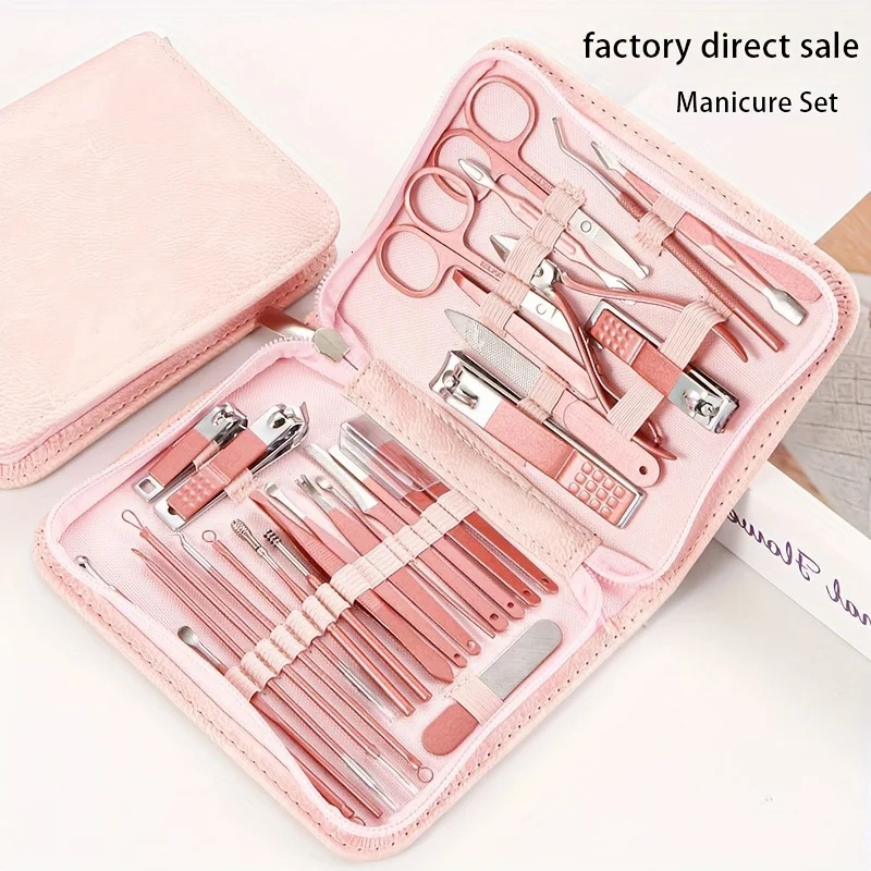 Premium Stainless Steel Nail Grooming Kit - Professional Grade Cuticle Nippers Dead Skin Clippers 241225