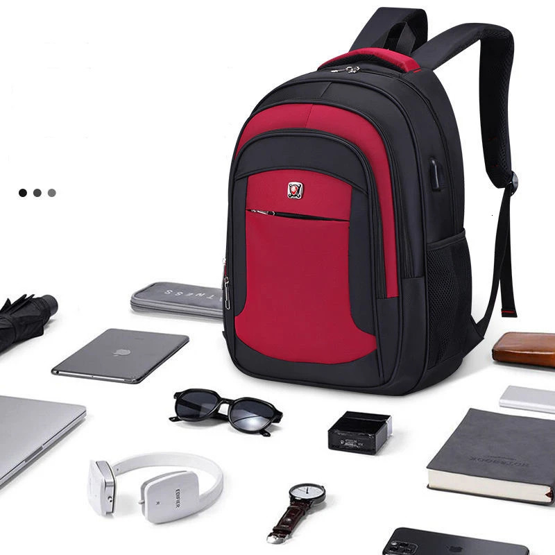 USB Charging Male Backpacks For Teenagers High Quality School College Students Bag Notebook Computer Bag Large Capacity Bags 241225