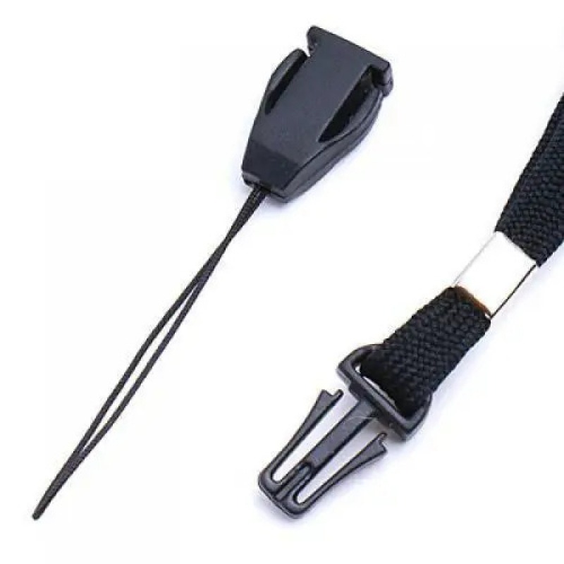 Factory Customization 16 Inch Lanyard Neck Strap/Cord Phone Charm Strap for Mp3 MP4 Cell Phone Camera USB Flash Drive ID Card--Black Accessories