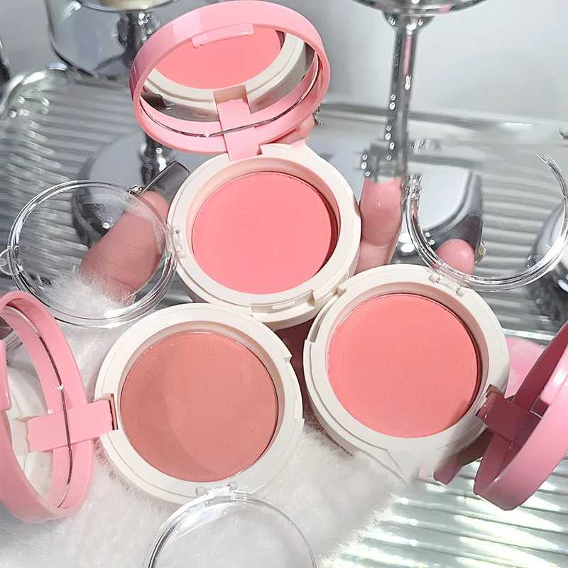 Air Cushion Ber Mud Matte Velvet Mist Smooth Cheek Tint Peach Pink B with Puff Rubor Korean Dupes Makeup Women CosmeticsXJ241225