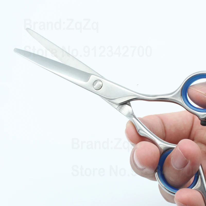 ZqZq 6 Inch Stainless Steel Hairdressing Scissors Cutting Professional Barber Razor Shear for Men Women Kids Salon 241225