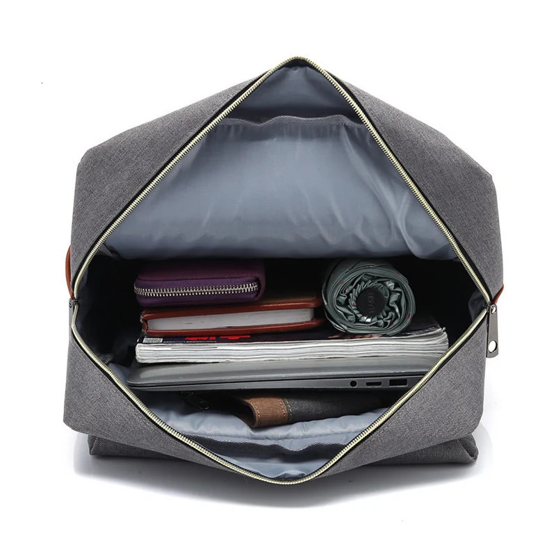 Vintage Unisex Oxford Waterproof Backpacks Large Capacity Men Travel Bag Women Students School Books 16 Inch Laptop Backpack 241225