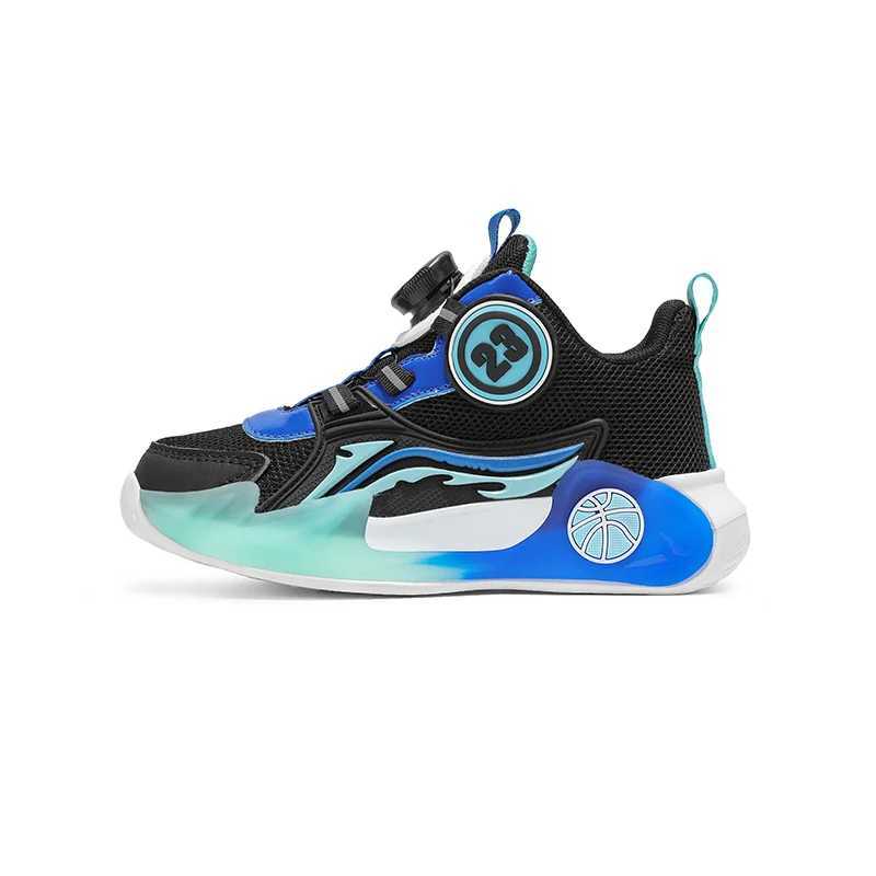 Athletic Outdoor Bchildren Shoes Boys Sneaker Breathable Non-slip School Basketball Kids Sneaker Comfortable Sports Tennis Shoes for Boy H241223