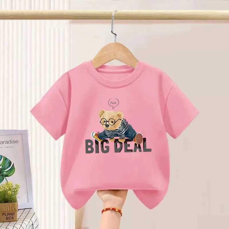 Clothing Sets Summer Baby Girl Clothes Children Short Sleeve T-shirts and Shorts 2 Pieces Set Kid Cartoon Printed Top Bottom Outfits TracksuitY2412254