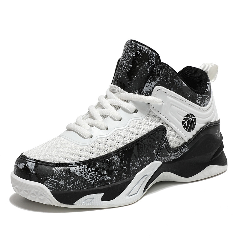 Fashion New Boys Brand Basketball for Kids Sneakers Thick Sole Non-slip Children Sports Child Boy Basket Trainer Shoes For Spring Summer
