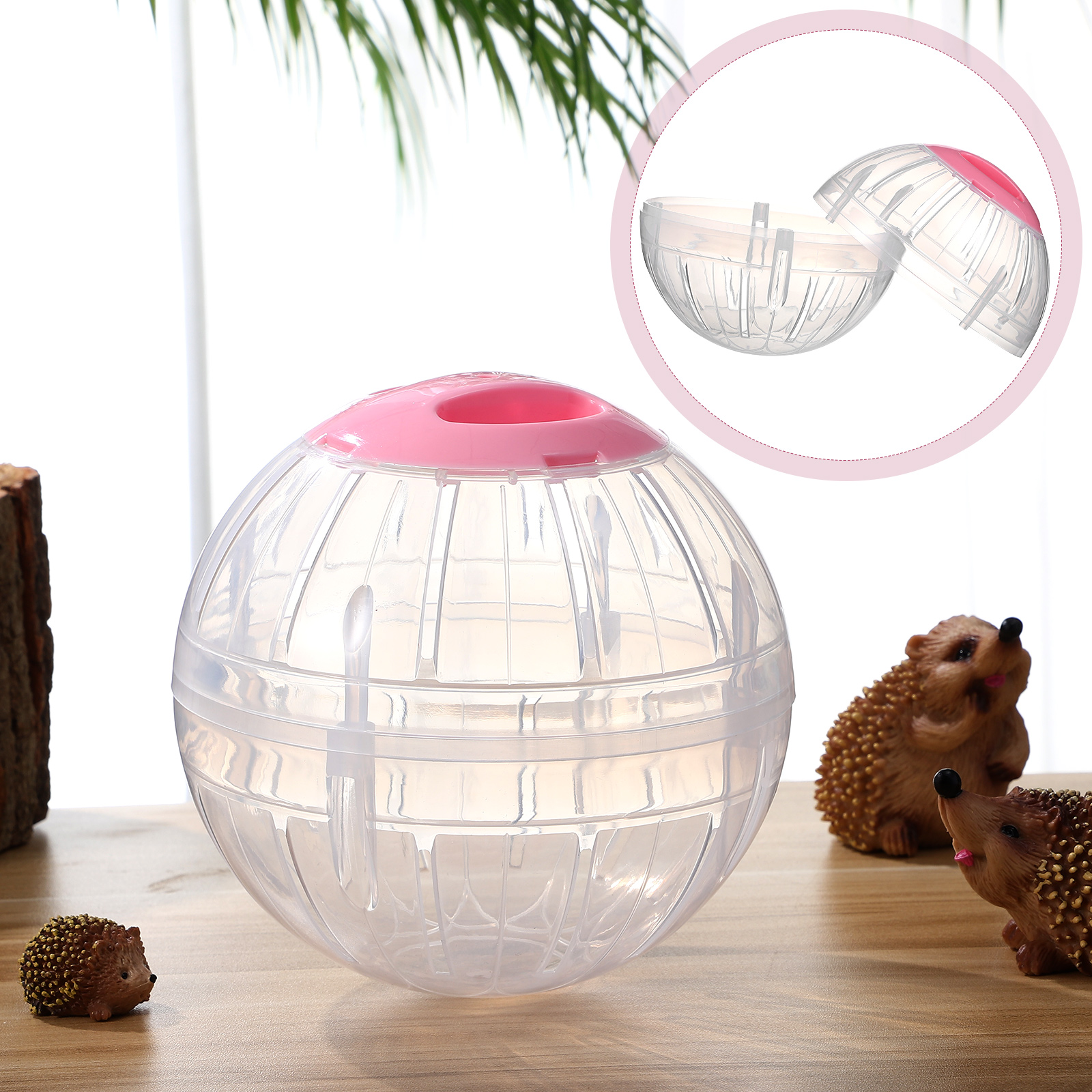 2 Pcs Guinea Pig Cage Hamster Sports Ball Toy Running Cages Dwarf Baby Toys for Babies