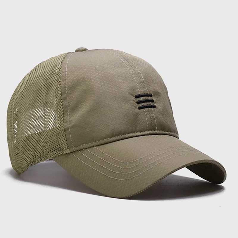 55-59cm 60-65cm large head mens plus size baseball cap womens summer mesh truck cap mens curved peak buckle cap W241225
