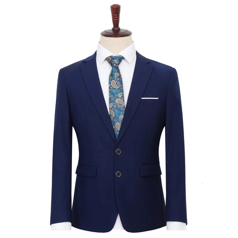 5XL 6XL 7XL 8XL 9XL Large size solid color suit jacket spring and autumn classic business casual mens wedding 241225
