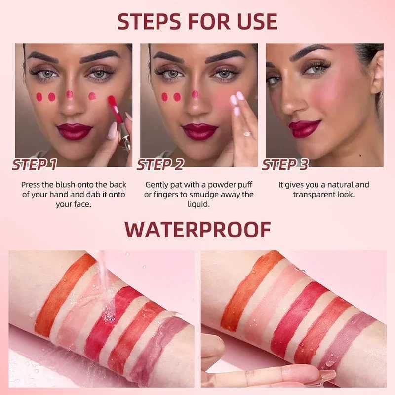 Beauty Velvet Liquid B Stick Pigment Lasting Natural Silky Liquid Contouring for Face Ber Cheek Tint Cream B MakeupXJ241225