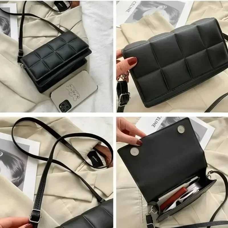 Fi Brand Designer Women Shoulder Bag Small PU Leather Female Crossbody Bag Trend Classic Handle Handbag Women Hand BagXJ241225
